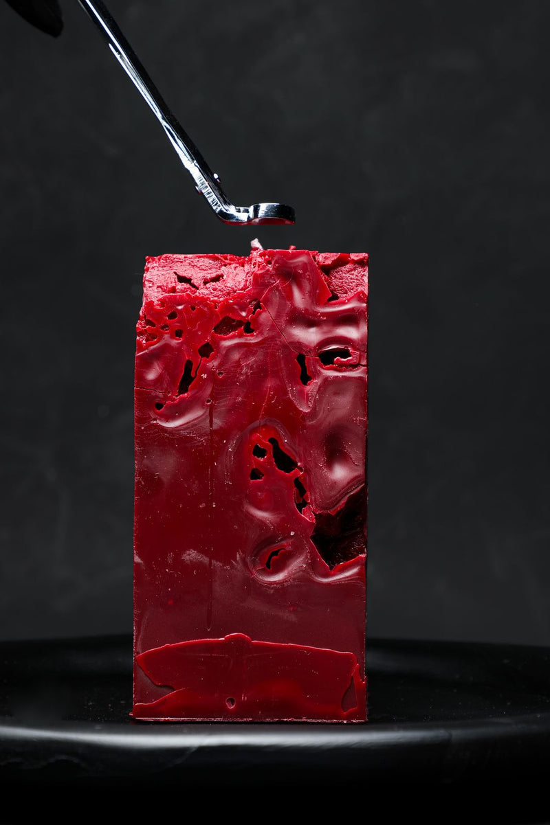 Iced Candle - Red
