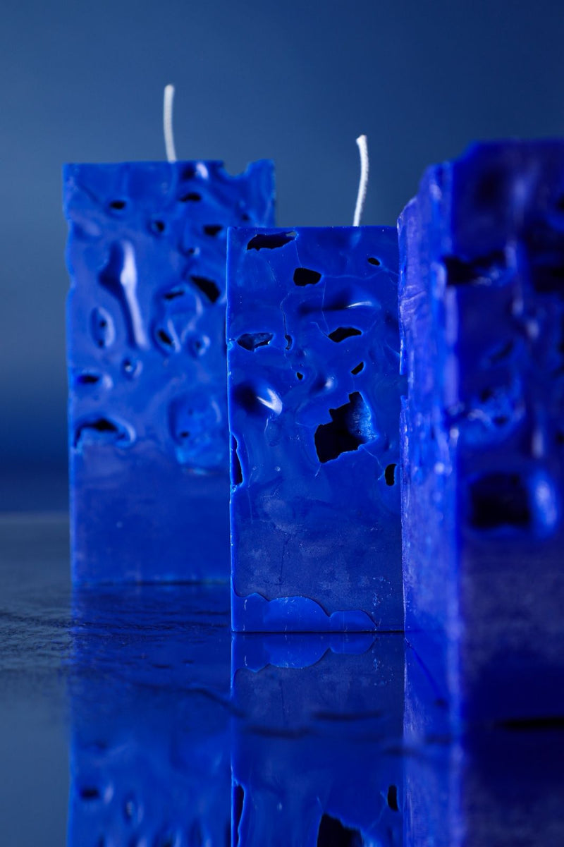 Iced Candle - Blue