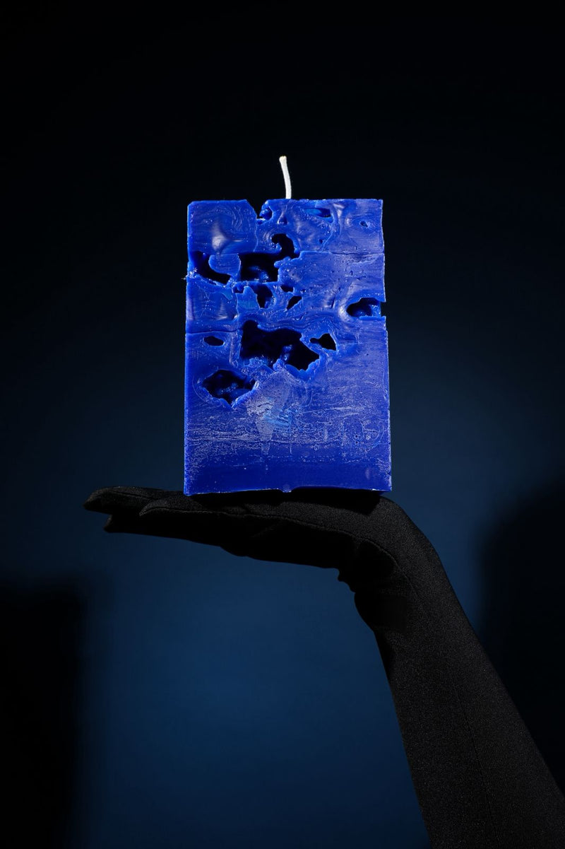 Iced Candle - Blue